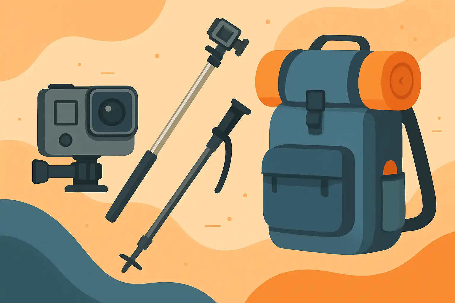 Ultralight actioncam-kit: film je meerdaagse trektocht zonder te sjouwen