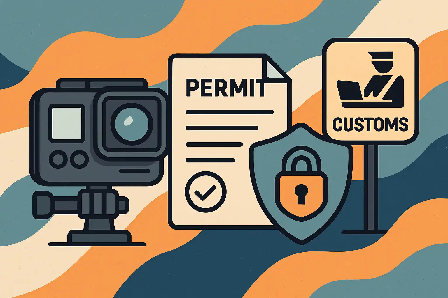 Wat je moet weten voordat je je actioncam meeneemt naar het buitenland: vergunningen, privacy en douane