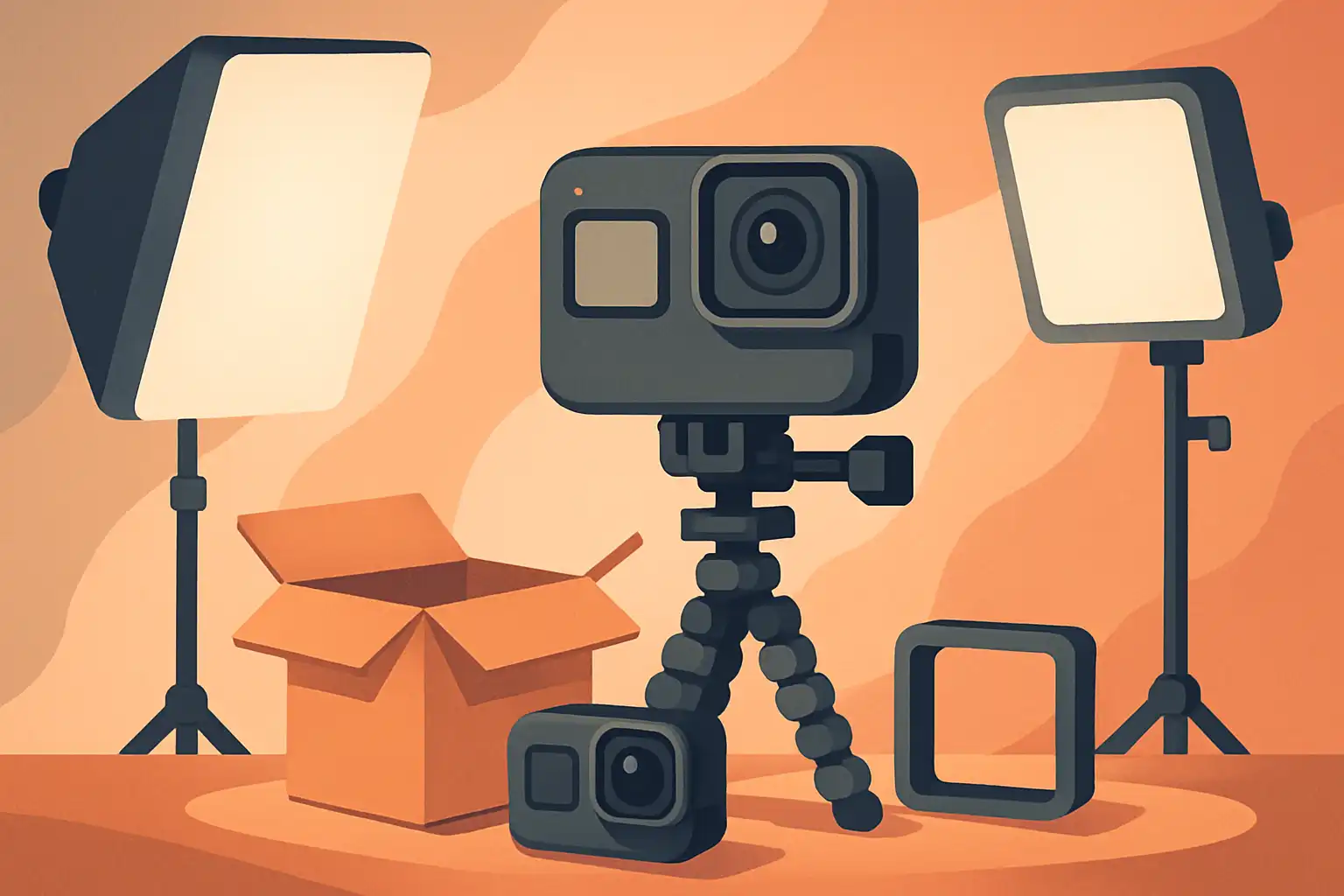 Zo bouw je een actioncam-studio thuis voor productvideo's en unboxings