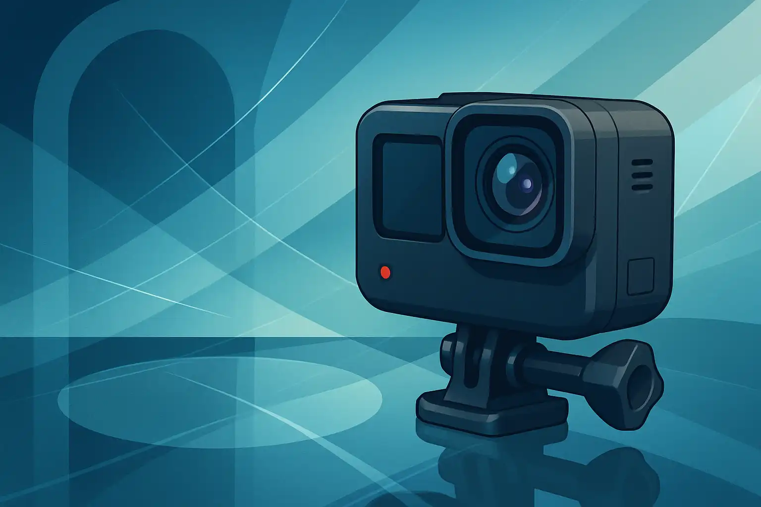 Zo film je prachtige reflecties en doorzichtige shots met je actioncam