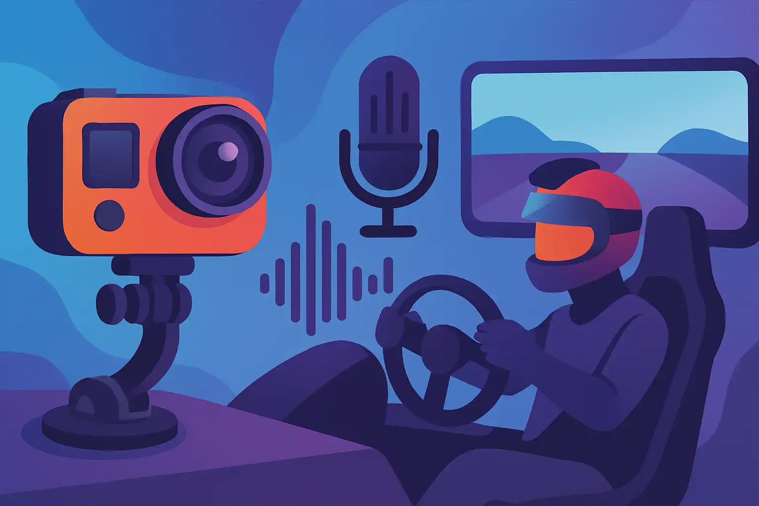 Zo gebruik je je actioncam voor simracing en cockpitbeelden: setups, mounts en audio-tips