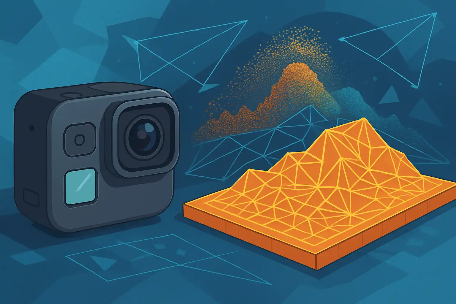 Zo maak je 3D-modellen en kaarten met je action cam: fotogrammetrie-hacks voor avonturiers