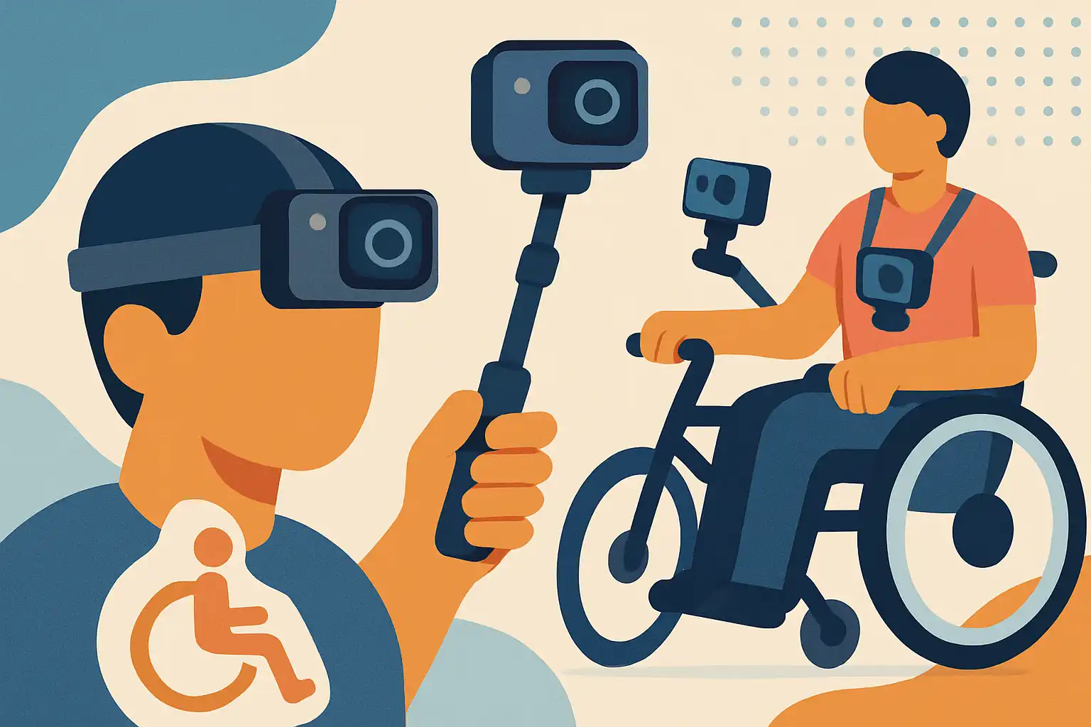 Zo maak je avonturen toegankelijk: actioncam-setups en mounts voor mensen met een beperking