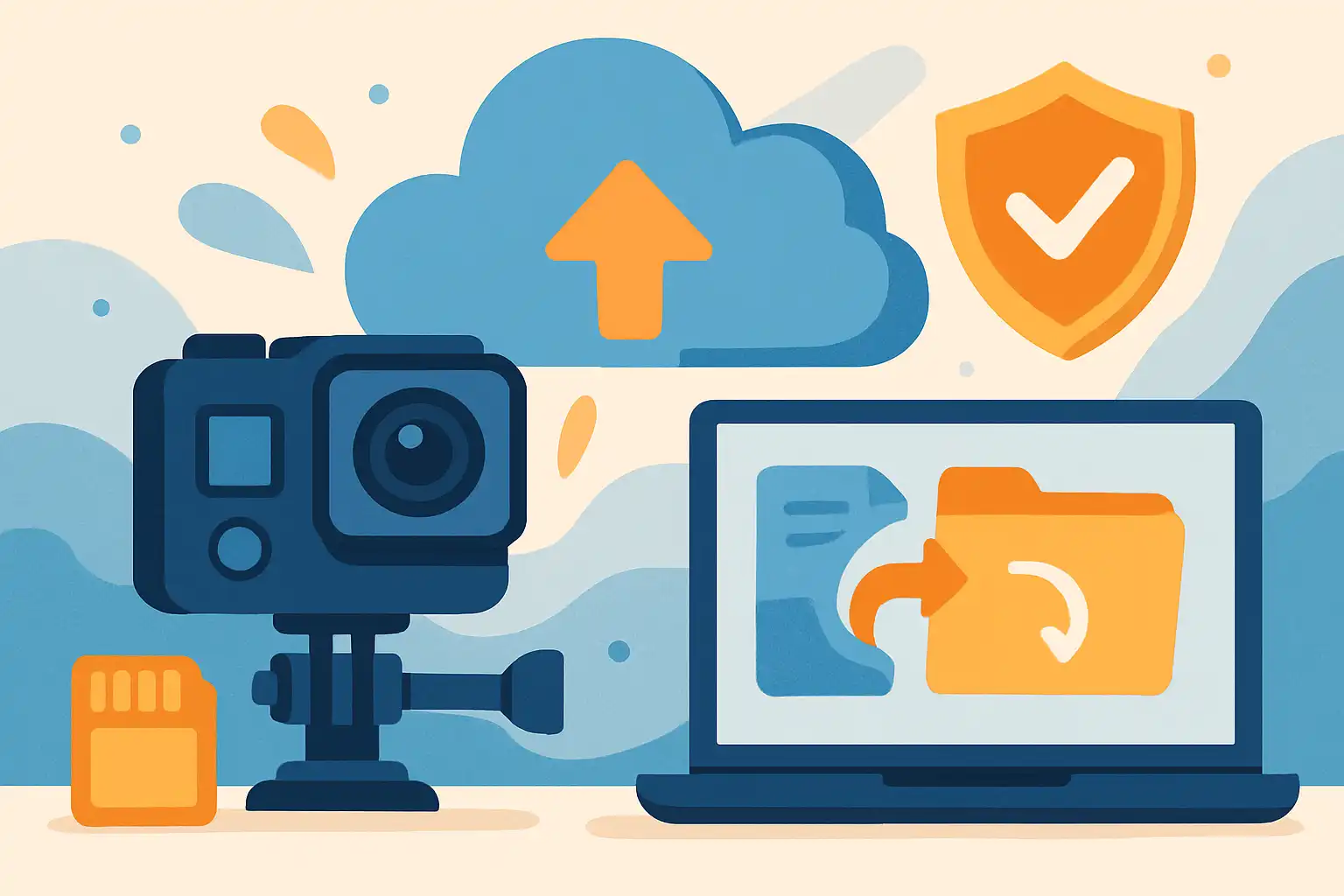 Zo raak je nooit meer actioncam-opnames kwijt: back-upstrategieën, herstel en verzekeringen op reis