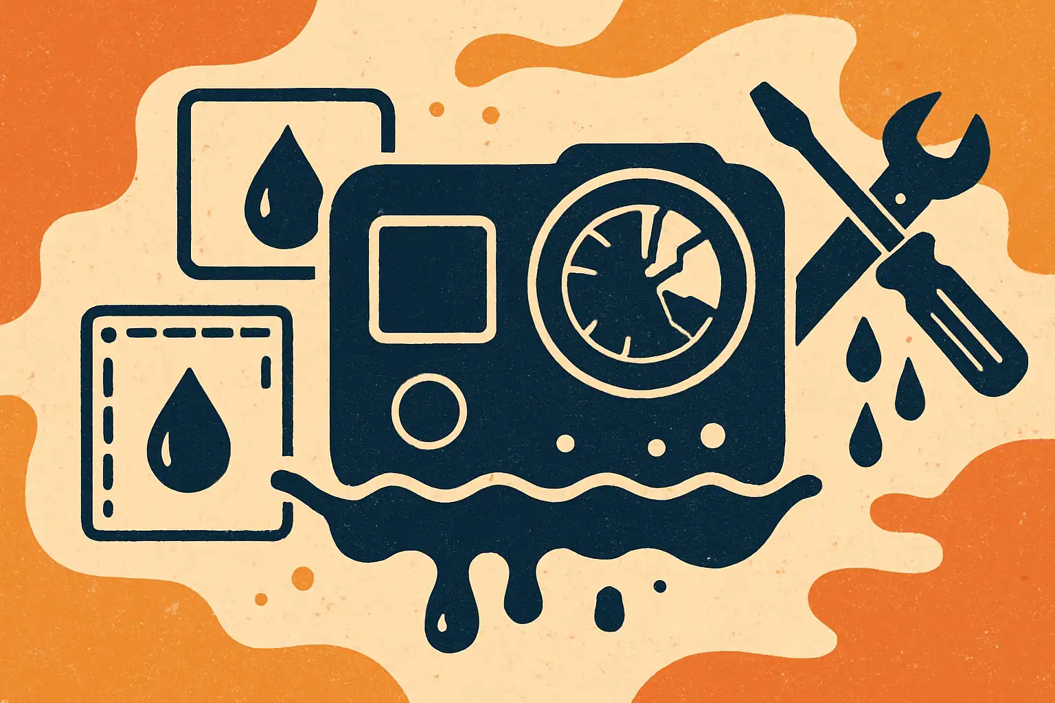 Zo repareer je je actioncam zelf in het veld: snelle fixes voor gebarsten lens, lekkende behuizing en water in de unit