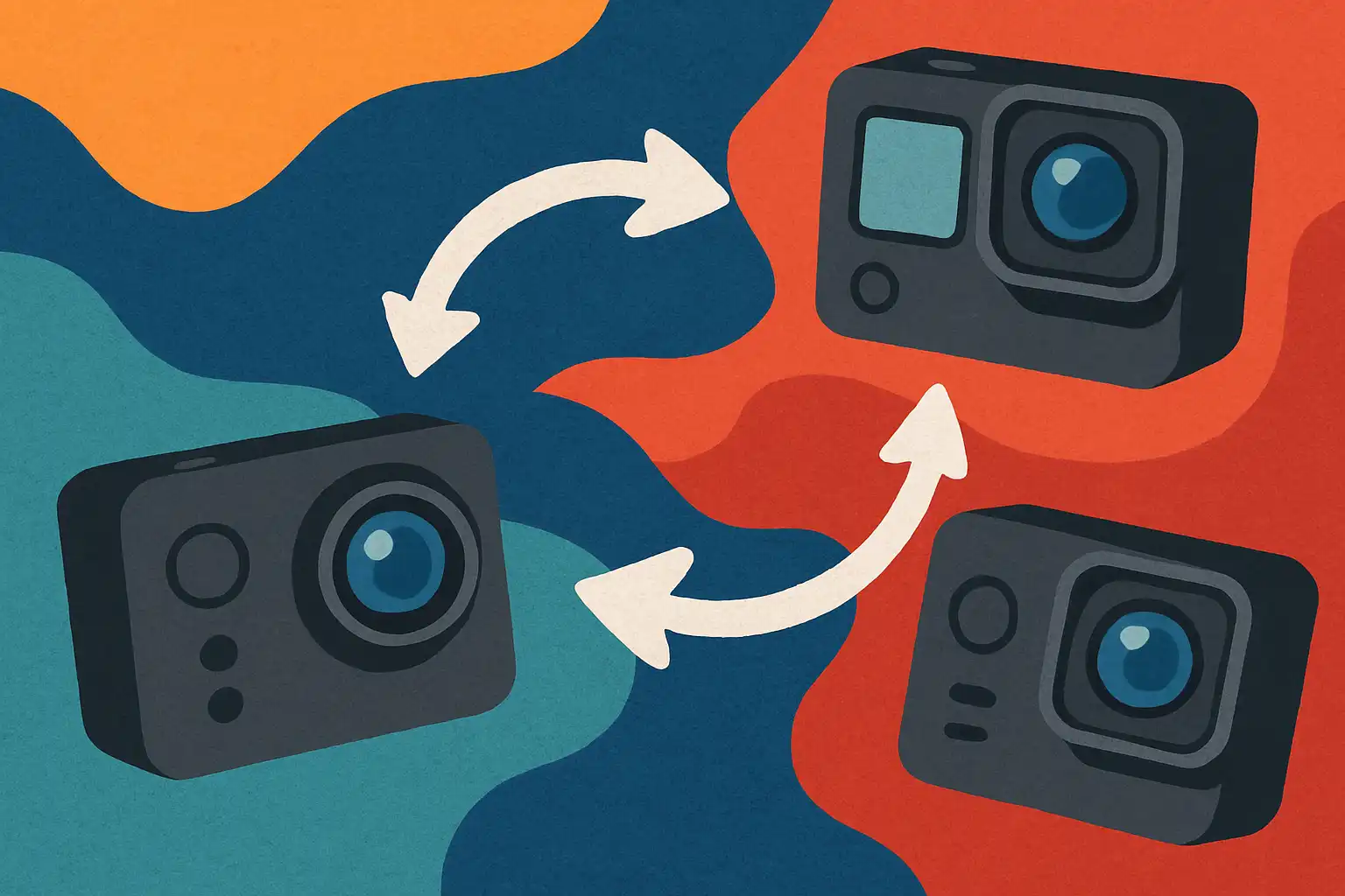 Zo synchroniseer je meerdere action cams perfect zonder dure apparatuur