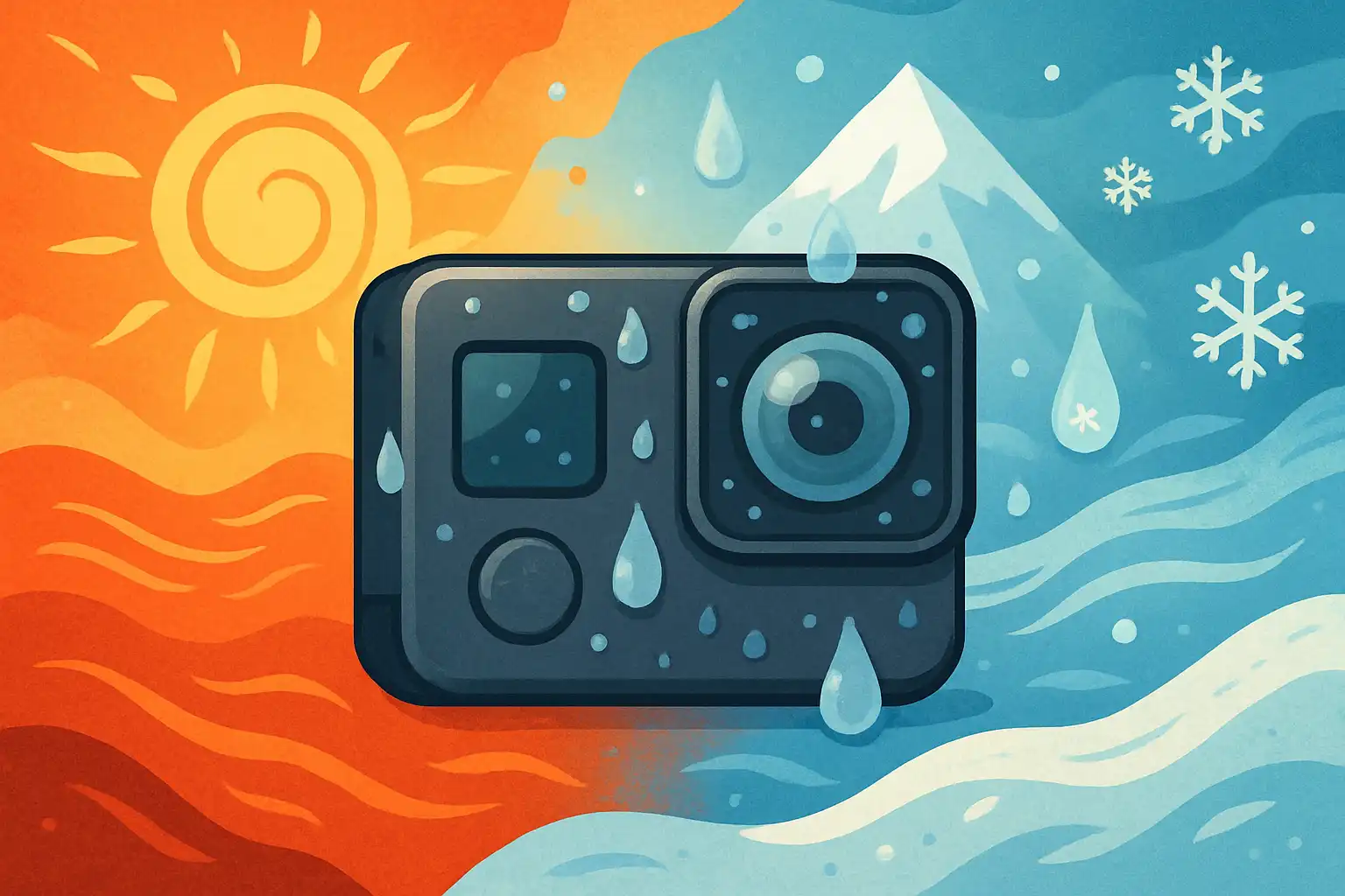 Zo voorkom je oververhitting en condens in je actioncam tijdens extreme temperaturen