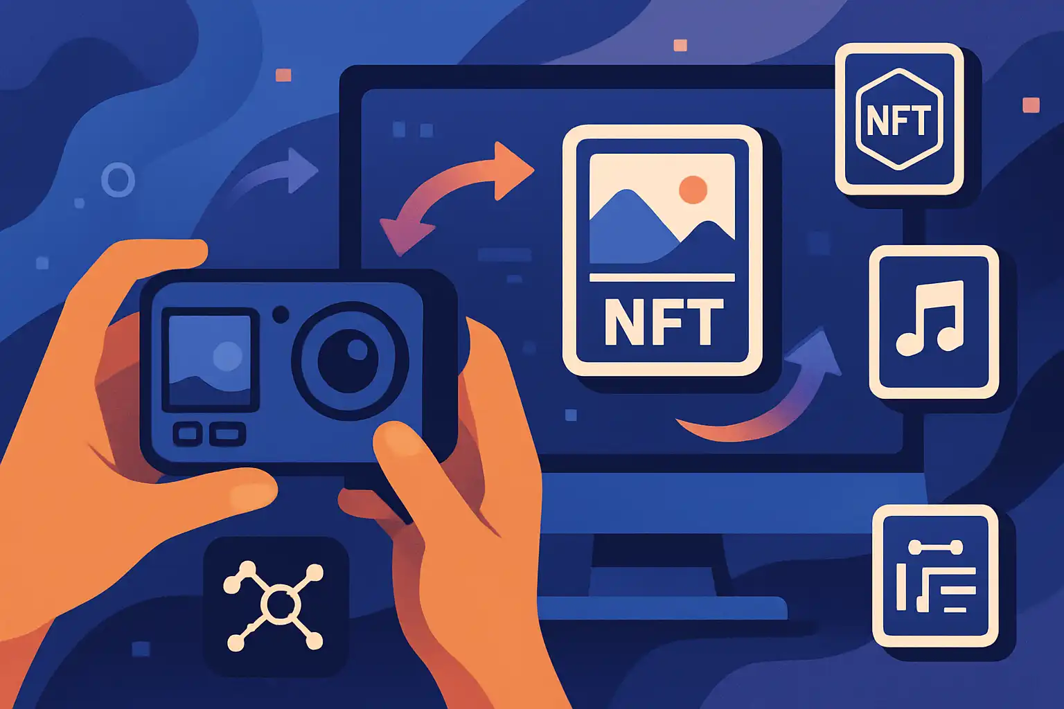 Zo zet je actioncam-opnames om in digitale collectibles (NFT's): platforms, stappen en valkuilen