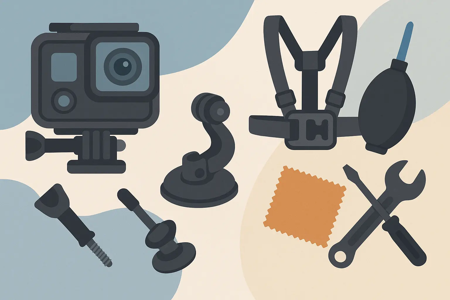 Accessoires en onderhoud van je action camera: wat je moet weten