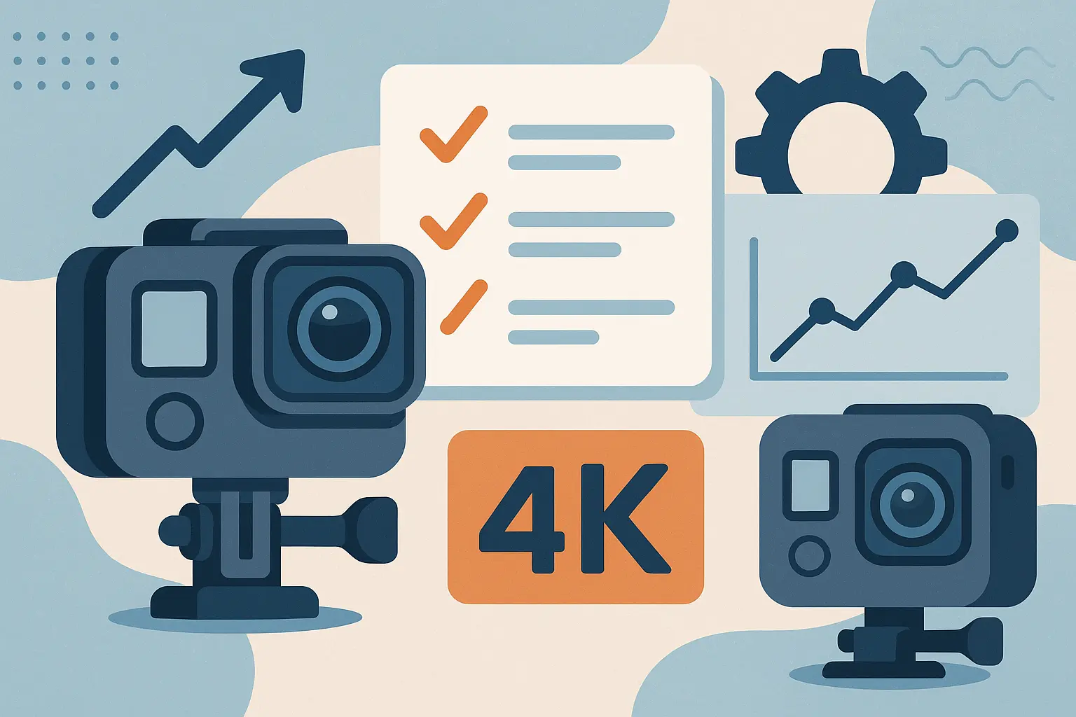Belangrijkste specificaties van action cameras