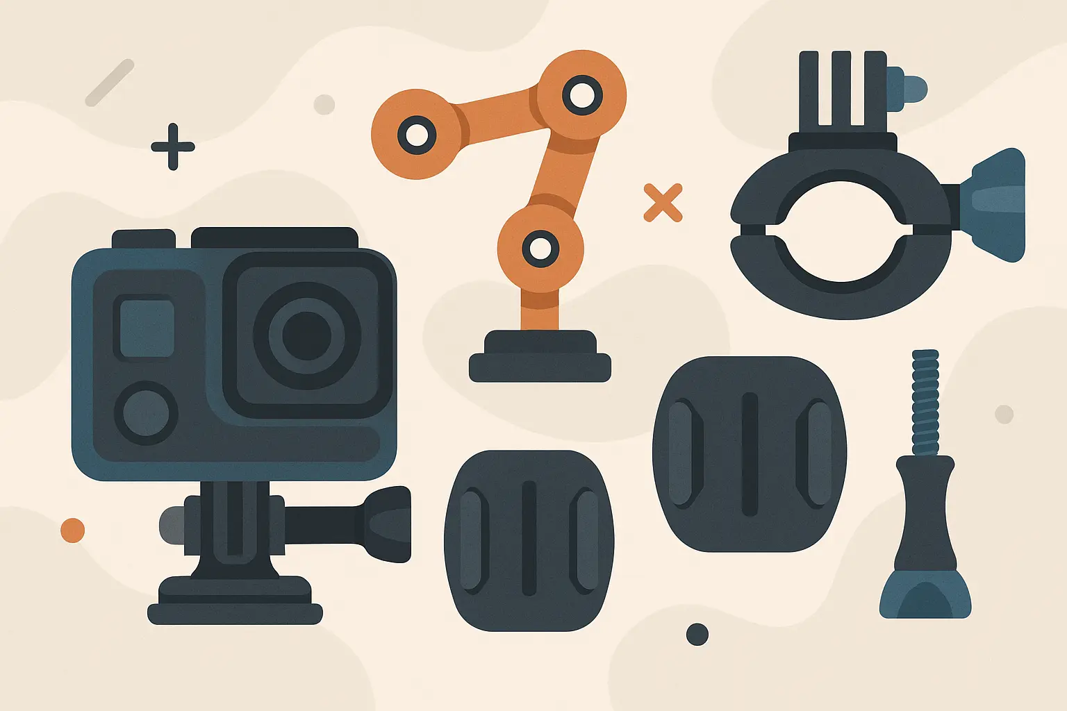 Bevestigingen en mounts voor action cameras: essentieel om elke ervaring vast te leggen