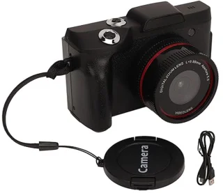 16MP HD Smart Digital Camera, Ultra HD Video Recording, Multi-Axis Anti-shake with Stable Image, Wide Application Scenarios, 2.4" HD Screen