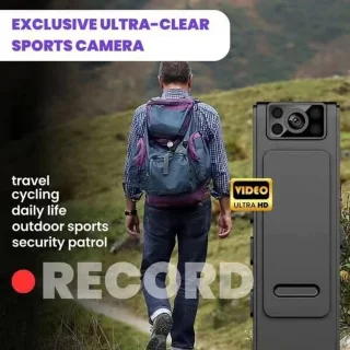 Vixson - Mini 2K Draagbare Videorecorder - Action Camera - Spy Camera - Body Camera - Dashcam - Beveiligingscamera - CAMIPRO