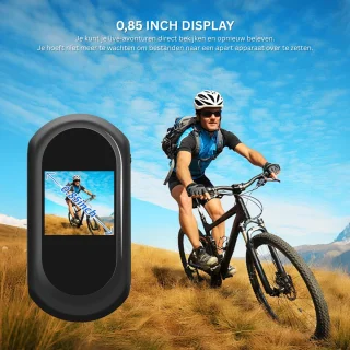 DailySupplies® Bodycam - Action Cam - Spycam - Bewegingsdetectie - 180º Draaibare Lens - Bodycam Politie - Full HD - Zwart