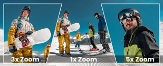 NexZone - Action Camera - 5K-Dubbele batterij - Waterdicht tot 6m zonder case 40m met Case-WiFi & Touchscreen - Actioncam - Zwart - incl accessoires