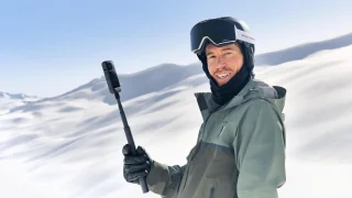 Insta360 X4 - Actioncam - 360 graden-camera - 8K - Motor bundel - Met 128GB SD en invisible selfie stick