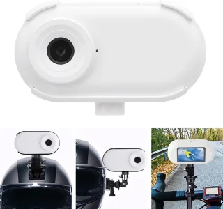 1080P Huisdierhalsbandcamera - Actiecamera voor kleine huisdieren met draadloze opname, 0,96-inch IPS HD-kleurenscherm, anti-shake, groothoek, geschikt voor paardrijden, huisdieractiecamera - met 32G geheugenkaart