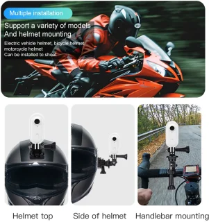 Mini Action Camera - 1080P Body Camera WIFI Draagbare Spycam voor Huisdieren Uitlaten, Vloggen, Reizen - Helm Motorfiets Fiets Filmen Waterdichte Elektrische Fiets Actie Camera Video-opname