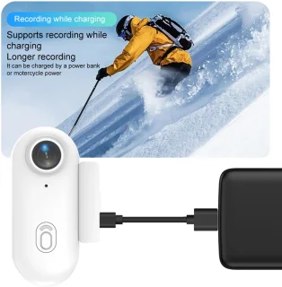 Mini Action Camera - 1080P Body Camera WIFI Draagbare Spycam voor Huisdieren Uitlaten, Vloggen, Reizen - Helm Motorfiets Fiets Filmen Waterdichte Elektrische Fiets Actie Camera Video-opname
