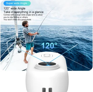 Mini Action Camera - 1080P Body Camera WIFI Draagbare Spycam voor Huisdieren Uitlaten, Vloggen, Reizen - Helm Motorfiets Fiets Filmen Waterdichte Elektrische Fiets Actie Camera Video-opname