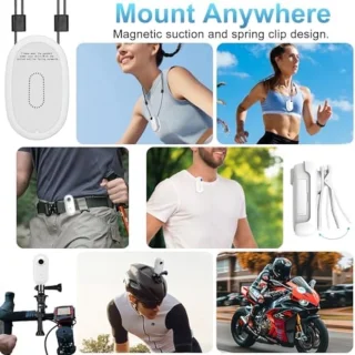 Compacte Actiecamera - 1080P - met WiFi - en Waterdichte Behuizing - Multifunctioneel - 30 m waterdicht