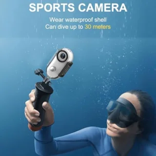 Compacte Actiecamera - 1080P - met WiFi - en Waterdichte Behuizing - Multifunctioneel - 30 m waterdicht