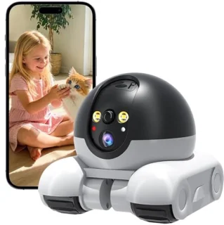 1080P robotcamera met dubbele lens en dual screen