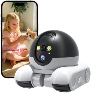 1080P Robotcamera met dubbele lens en dualscreen