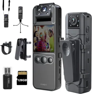 128 GB draagbare bodycam