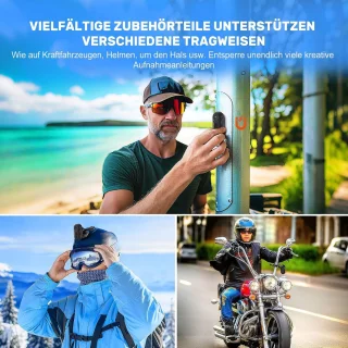 360°-actiecamera 1080P Mini bodycam lichaamscamera motorfiets sportcamera – ShopVlot