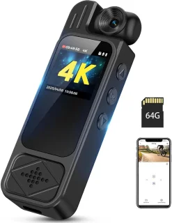 De 4K Bodycamera in één oogopslag