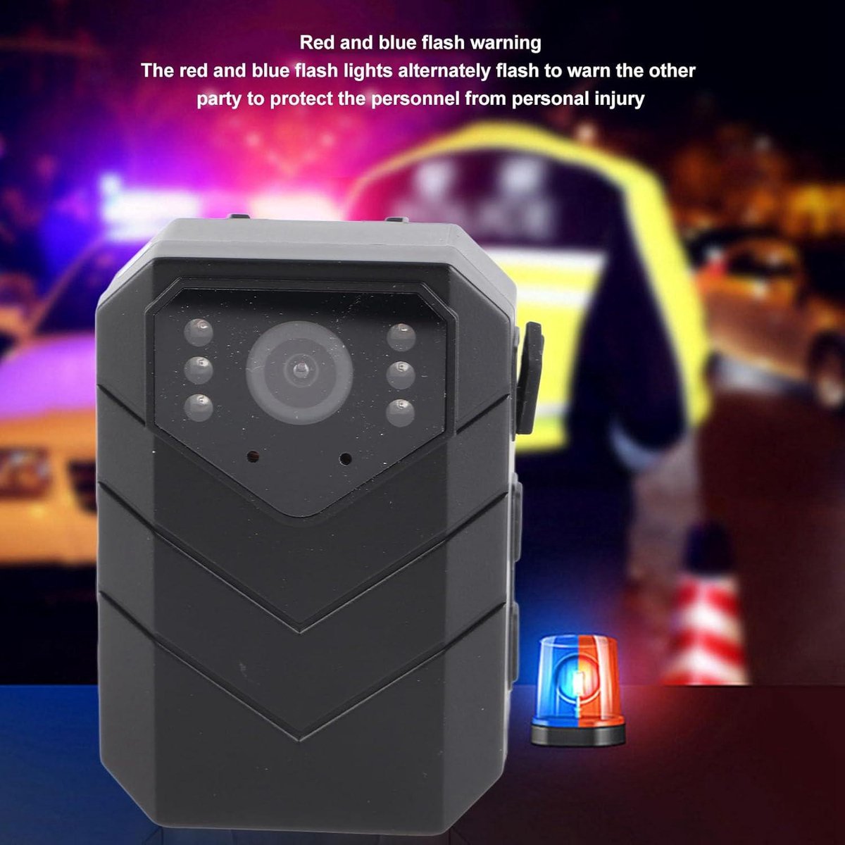 4K Mini WiFi Lichaamscamera 1080P HD met Groothoeklens