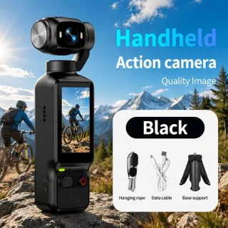 4K Pocketcamera met draaibare lens