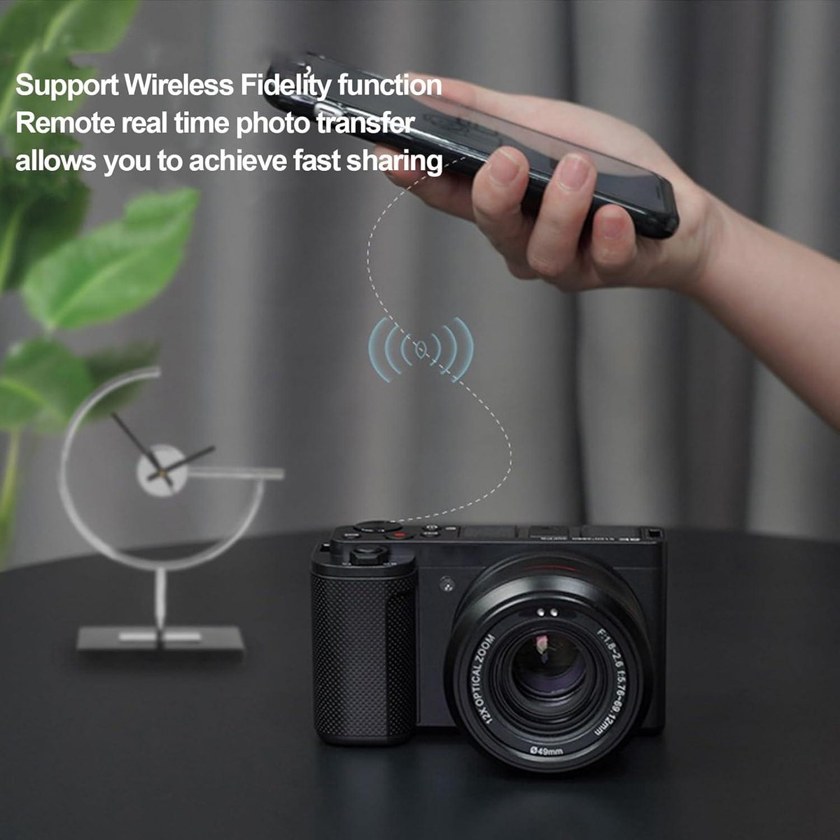 5K HDR 64MP Micro-SLR Camera 32" IPS Touchscreen