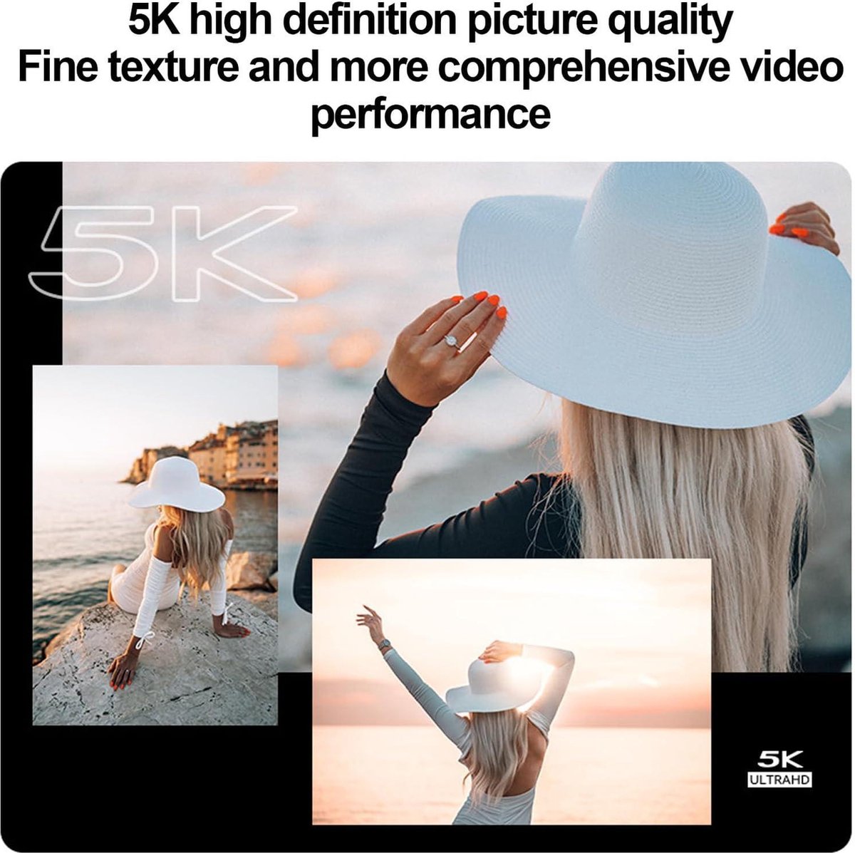 5K HDR 64MP Micro-SLR Camera 32" IPS Touchscreen