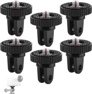 6 stuks statiefadapter action cam houder