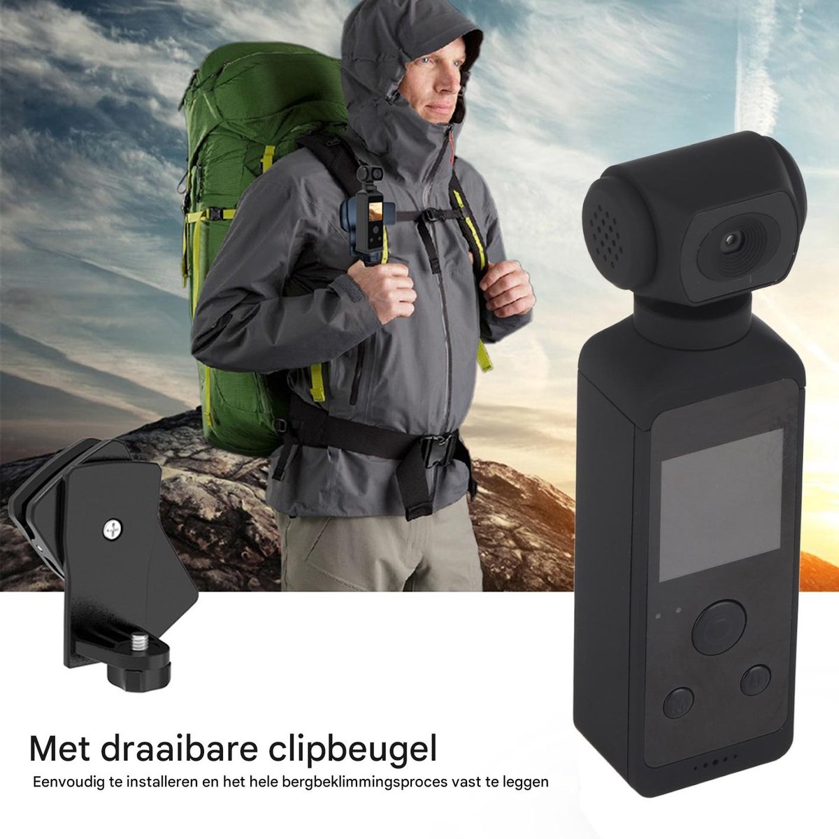 Actiecamera 4K Ultra HD met WiFi en Microfoon