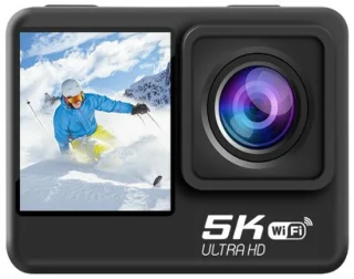 Actiecamera 5K Ultra HD Zwart