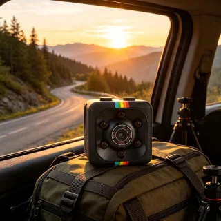 Actiecamera zwart - mini hd sportcamcorder met nachtzicht
