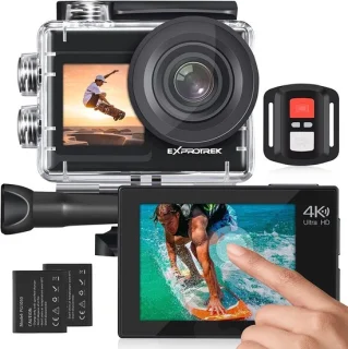 Actiecamera zwart