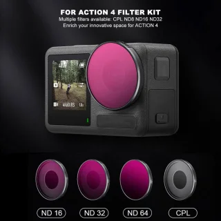 Actiecameralensfilter voor Action 4 Camera