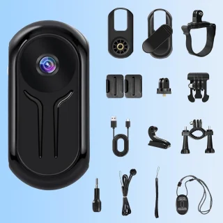 Action camera 1080P - helmcamera met magneet - nachtzicht tot 256 GB - ideaal voor motor en outdoor - ShopVlot