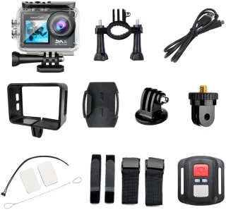 Action Camera 5K Ultra HD Dubbel Scherm Wifi