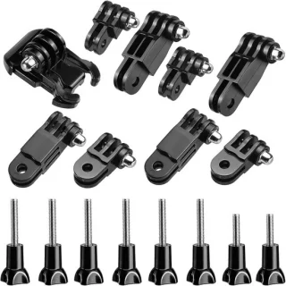 Action camera accessoires set - 17-delig - verstelbare arm - ShopVlot