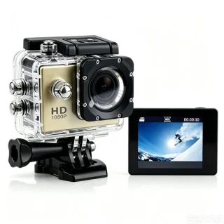 Action camera goud