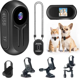 Action camera HD 1080p met 360° draaiklip - ShopVlot