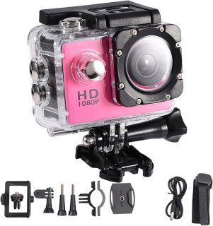 Wat vinden we goed aan de Action Camera Mini Camcorder (Roze)
