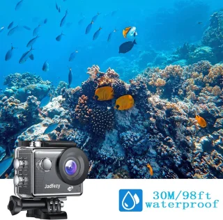 Action Camera Ultra HD 1080p Zwart