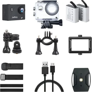 Action Camera Ultra HD 1080p Zwart