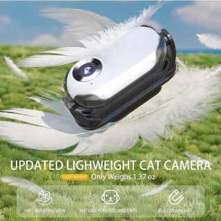 Action Camera voor Hond en Kat met 32GB SD-kaart en Halsband